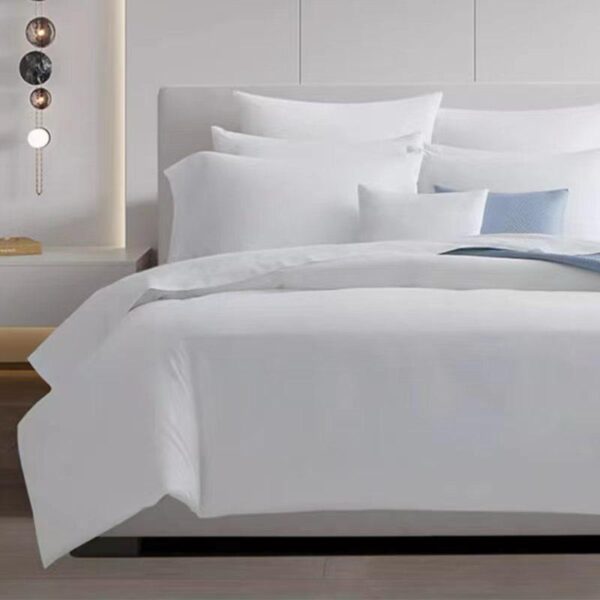 200 Thread Count 100% Cotton Percale Duvet Cover Set - Image 6