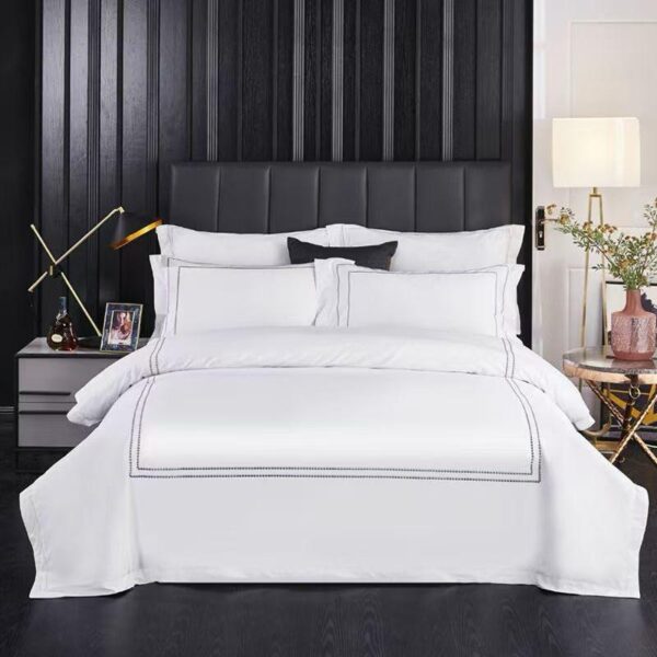 200 Thread Count 100% Cotton Percale Duvet Cover Set - Image 10