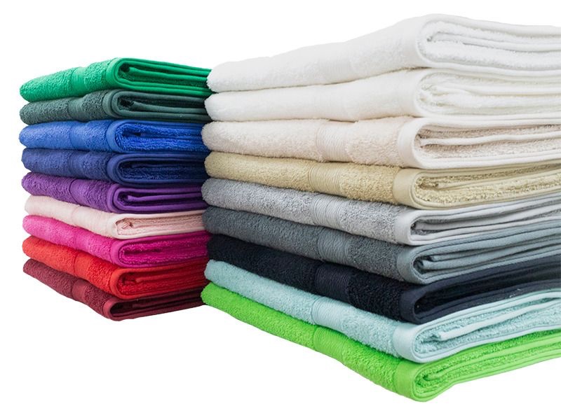 Nortex snag free bath towel 440gsm (white) - Image 2