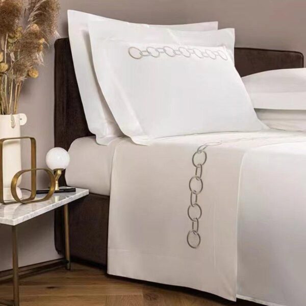 200 Thread Count 100% Cotton Percale Duvet Cover Set - Image 8