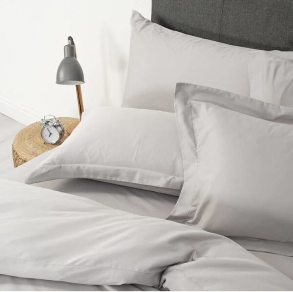 200 Thread Count 100% Cotton Percale Duvet Cover Set (queen) - Image 2