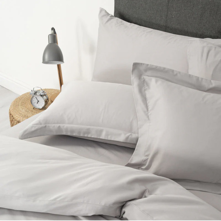 200 Thread Count 100% Cotton Percale Duvet Cover Set (double) - Image 2