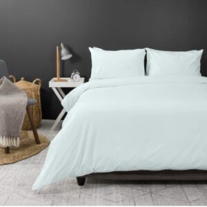 200 Thread Count 100% Cotton Percale Duvet Cover Set