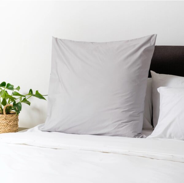 200 Thread Count 100% Cotton Percale Pillowcase (white)-pair - Image 4