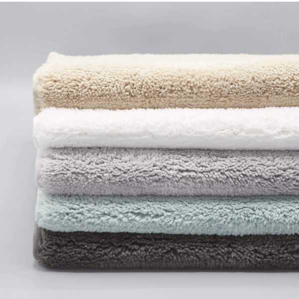 Whisper soft non-slip solid bath mat - Image 6