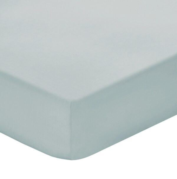 200 Thread Count 100% cotton percale fitted sheet (3/4)
