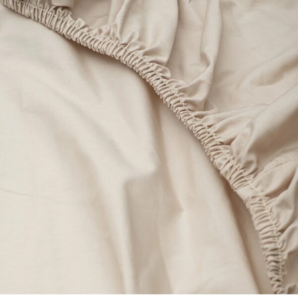 200 Thread Count 100% Cotton Percale fitted sheet (queen XLXD) - Image 2